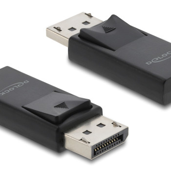 DELOCK αντάπτορας DisplayPort σε USB-C 61078, 8K/60Hz, μαύρος