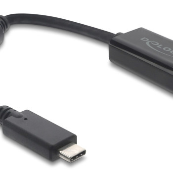 DELOCK αντάπτορας USB-C σε HDMI 61085, 8K/60Hz, μαύρος