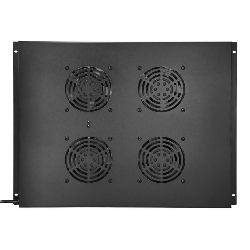 POWERTECH cooling fan για rack NETW-0044, 4x fans με μεταλλικό tray, 1.5m καλώδιο schuko, 54.5x41cm