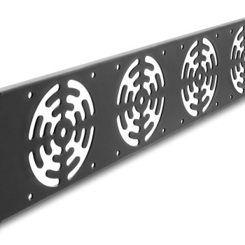 DELOCK κάλυμμα για 4x 80mm ανεμιστήρες 67416 για rack 19