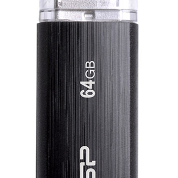 SILICON POWER USB Flash Drive Ultima U02, 64GB, USB 2.0, μαύρο