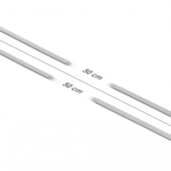 DELOCK μεταλλικός σφιγκτήρας καλωδίων 18770, 500x4.6mm, 10τμχ