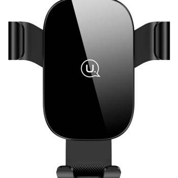 USAMS βάση αεραγωγού αυτοκινήτου Gravity Car Mount US-ZJ052, μαύρη