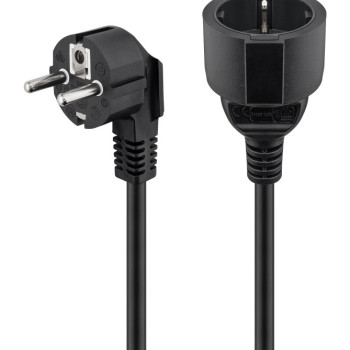 GOOBAY μπαλαντέζα ρεύματος 93093, schuko, 3m, μαύρη