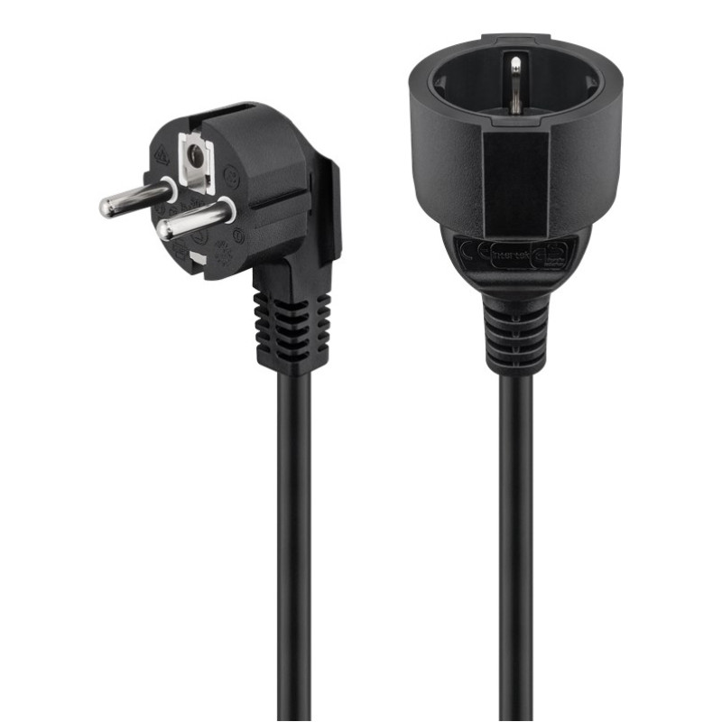 GOOBAY μπαλαντέζα ρεύματος 93093, schuko, 3m, μαύρη