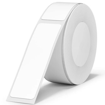 NIIMBOT ρολό θερμικών αυτοκόλλητων ετικετών T12X40-155-WH, 12x40mm, 155 ετικέτες, λευκό