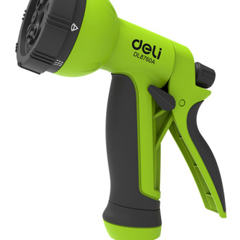 DELI πιστόλι νερού DL8760A με 8 λειτουργίες ψεκασμού, 3/4