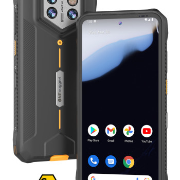 ONERUGGED smartphone P1, 6.56", 8/128GB, 5800mAh, IP68/MIL-STD 810H/Atex Zone 2, μαύρο