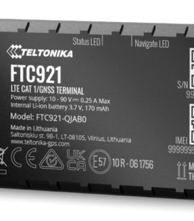TELTONIKA GPS tracker οχημάτων FTC921, 4G LTE/GSM/GPRS/GNSS, 10-90V