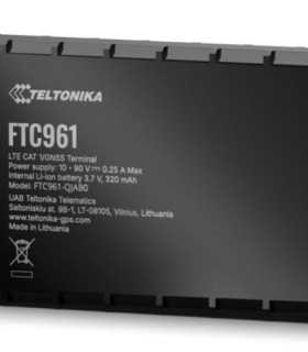 TELTONIKA GPS tracker οχημάτων FTC961, 4G LTE/GSM/GPRS/GNSS, IP69K, 10-90V