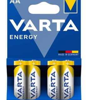 VARTA αλκαλικές μπαταρίες Energy, AA/LR6, 1.5V, 4τμχ