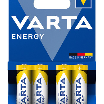 VARTA αλκαλικές μπαταρίες Energy, AA/LR6, 1.5V, 4τμχ