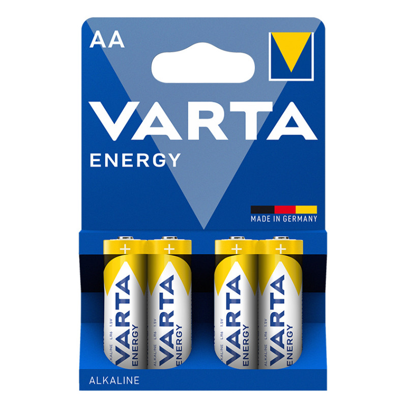 VARTA αλκαλικές μπαταρίες Energy, AA/LR6, 1.5V, 4τμχ
