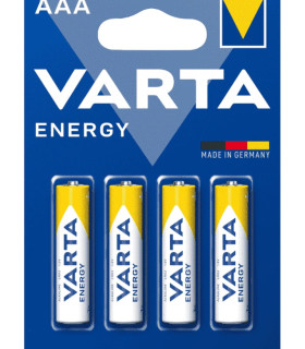 VARTA αλκαλικές μπαταρίες Energy, AAA/LR03, 1.5V, 4τμχ