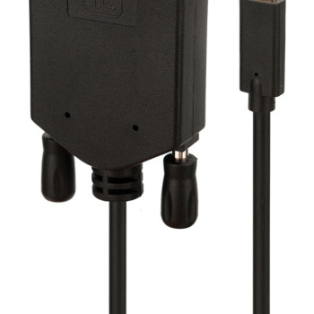 POWERTECH καλώδιο USB-C σε DVI CAB-UC050, 1080p/60Hz, 2m, μαύρο