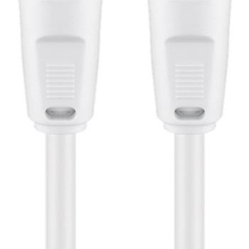 GOOBAY καλώδιο κεραίας αρσενικό 68147, <70dB, CCS, 2.5m, λευκό