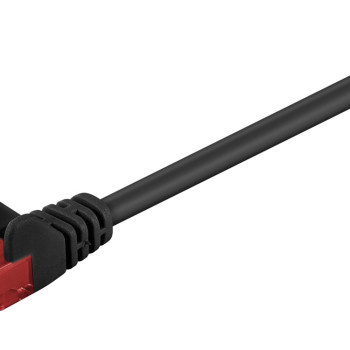 GΟOBAY καλώδιο δικτύου 68682, CAT 6 U/UTP, CCA, PVC, 3m, μαύρο