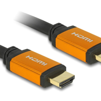DELOCK καλώδιο HDMI 85728, 8K/60Hz, 48 Gbps, eARC, HDR, 1.5m, μαύρο