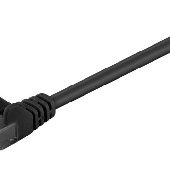 GOOBAY καλώδιο δικτύου 95562, CAT 5e U/UTP, CCA, PVC, 1.5m, μαύρο