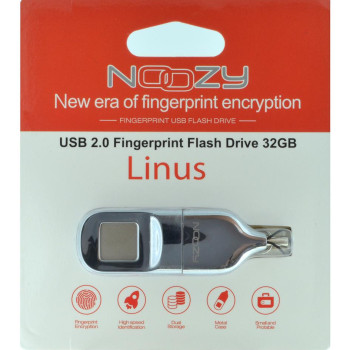 USB 2.0 Noozy Linus Fingerprint Flash Drive 32GB