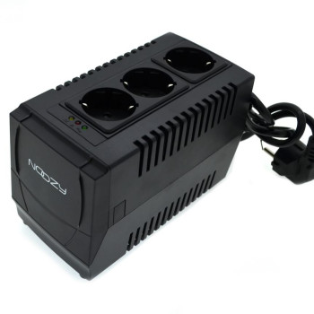 Αυτόματος Σταθεροποιητής Τάσης Ρεύματος Noozy 1500VA 750W με Προστασία Υπερθέρμανσης