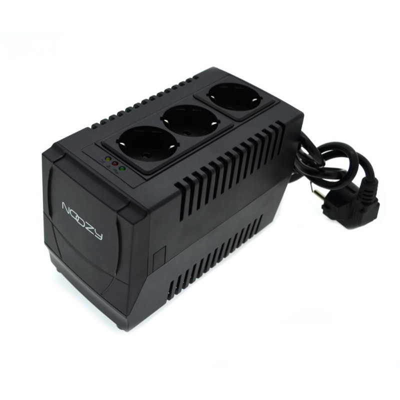 Αυτόματος Σταθεροποιητής Τάσης Ρεύματος Noozy 1500VA 750W με Προστασία Υπερθέρμανσης