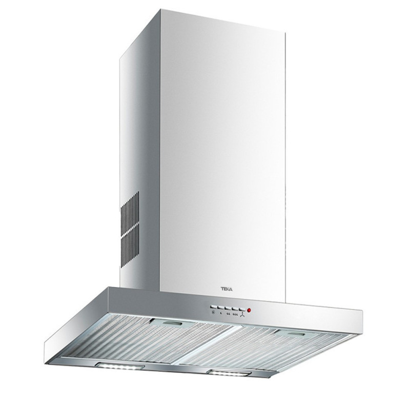 Απορροφητήρας Καμινάδα Τοίχου TEKA 4 Ταχύτητες Τουρμπίνα Διπλής Απορρόφησης 638m3/h 60cm DSJ 680 Ασημί 40484820