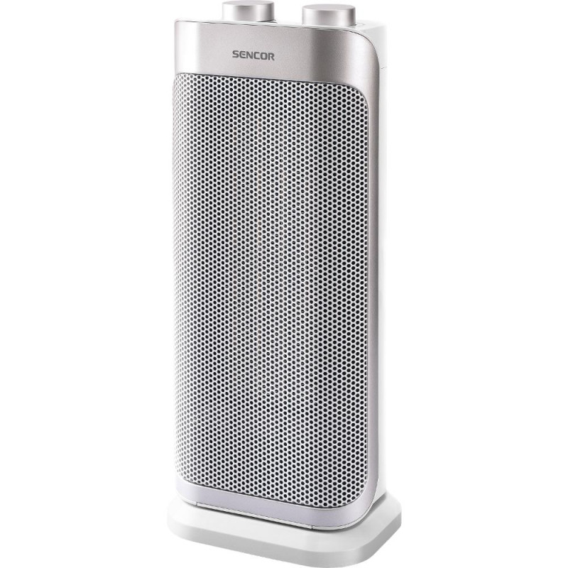 Κεραμικό Αερόθερμο Δωματίου Δαπέδου Sencor SFH 8050SL 2000W Ασημί